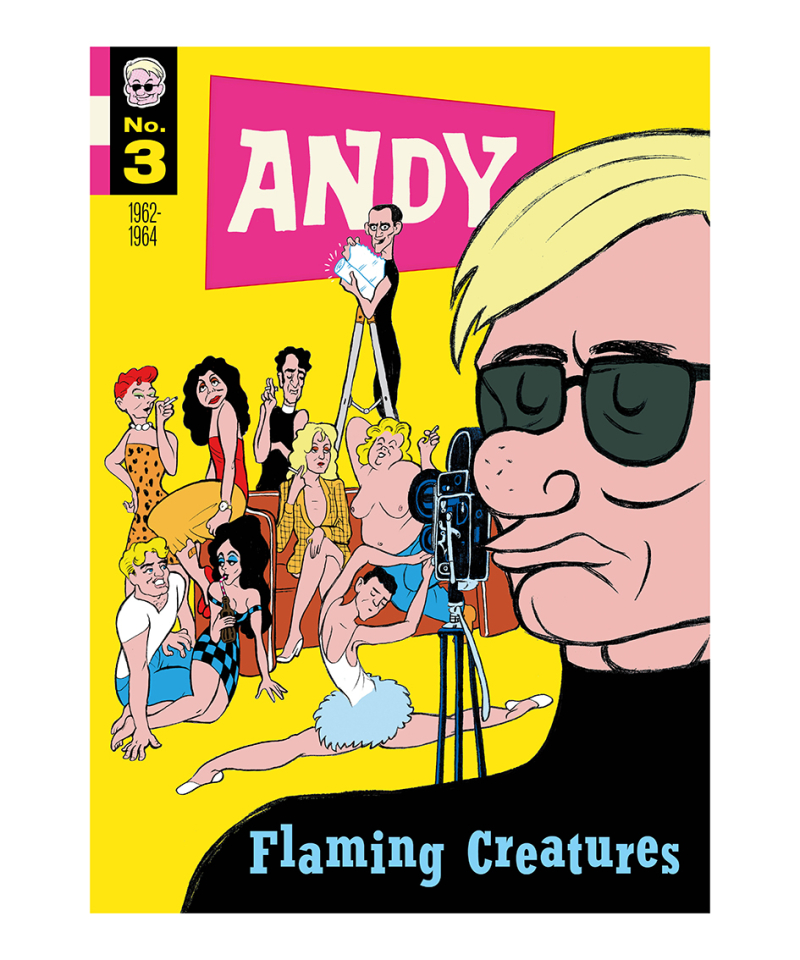 Typex Andy Signed Print Flaming Creatures Very Limited Edition